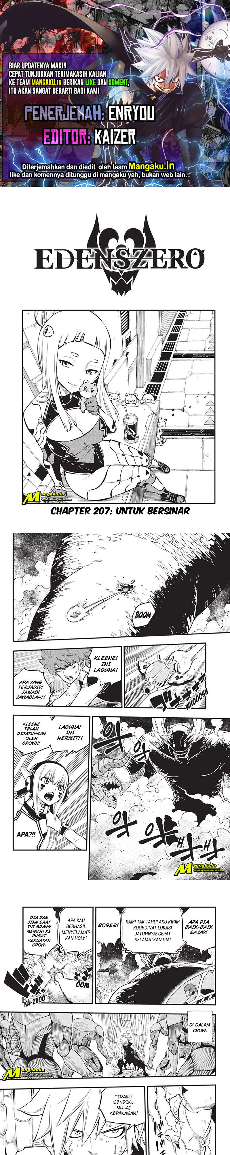 Eden Zero Chapter 207 Bahasa Indonesia